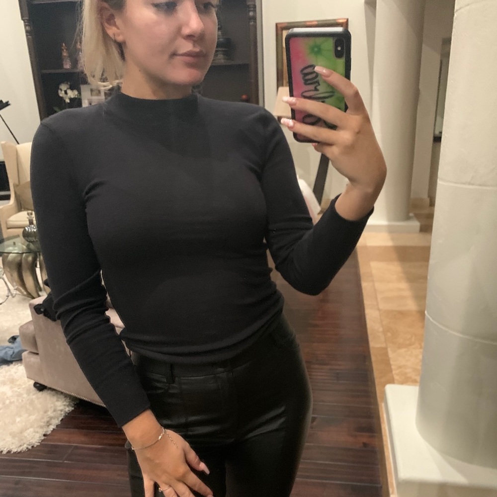 Free people mock neck long sleeve